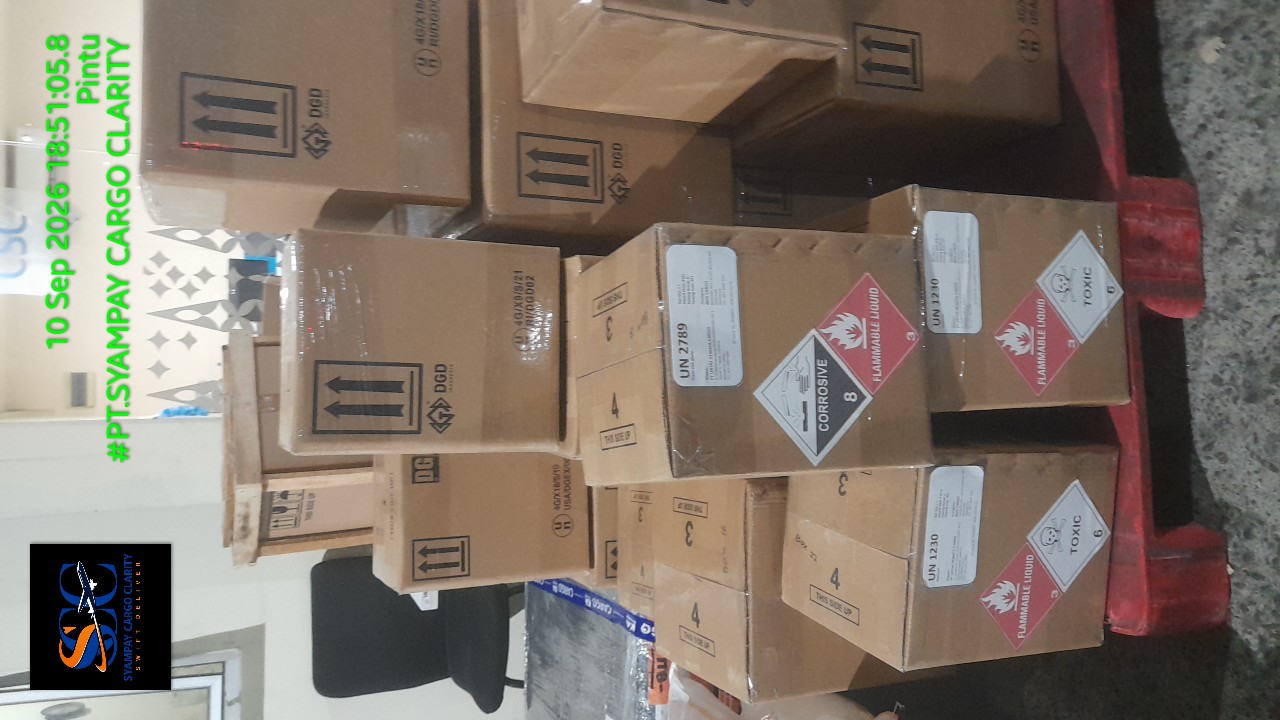 Proses Loading Cargo ke Pesawat